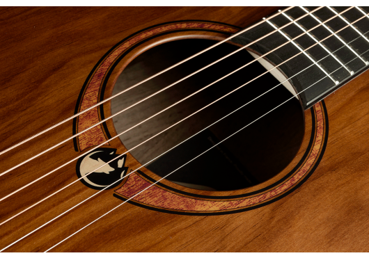 LAG Westerngitarre SAUVAGE-ACE mit Gitarrentasche - Musik-Ebert Gmbh