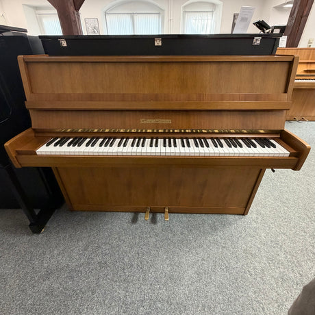 GROTRIAN-STEINWEG Klavier 108M  Occasion Nussbaum Bj. 1974 Renner Mechanik (gebraucht) - Musik-Ebert Gmbh
