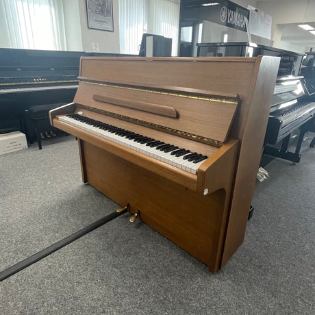 KNIGHT Klavier K - 112 Occasion Nussbaum Bj. 1980 sehr schönes Einsteiger Klavier (gebraucht) - Musik-Ebert Gmbh