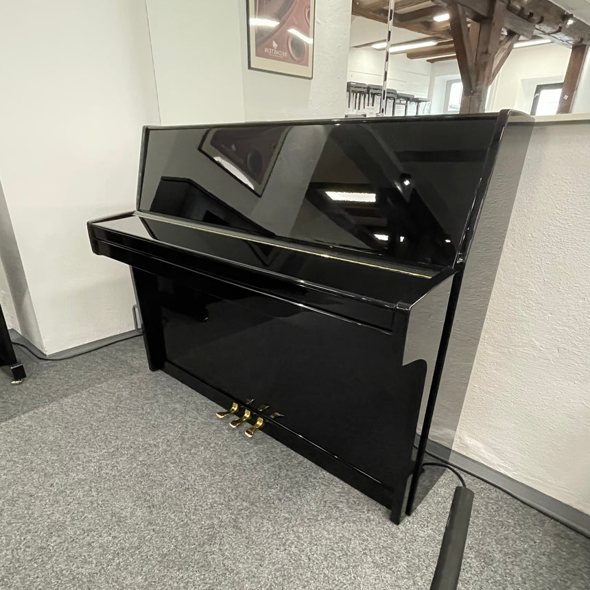 W. Schimmel Klavier Mod. 112/5E schwarz poliert Occasion Bj. 1990, sehr guter Zustand (gebraucht) - Musik-Ebert Gmbh