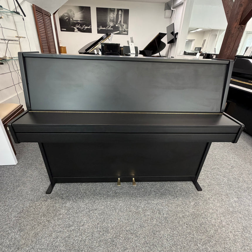GROTRIAN-STEINWEG Klavier 110 Occasion schwarz matt Bj. 1973 – Bestzustand mit Renner Mechanik (gebraucht)