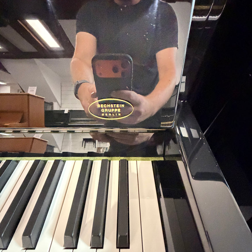 Bechstein-Zimmermann Klavier Z 120 Occasion – schwarz poliert, mit Silent-System, Bj. 2000 (gebraucht)
