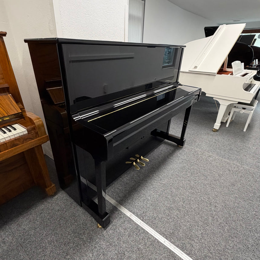 Yamaha Klavier P 121 HG SH2 Occasion – schwarz poliert, mit Silent-System, Bj. 2021 (gebraucht)