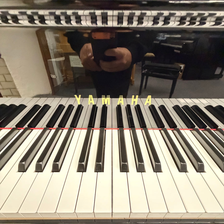 Yamaha Flügel GP 1 Occasion – schwarz poliert, Bj. 1997, Made in Japan (gebraucht)