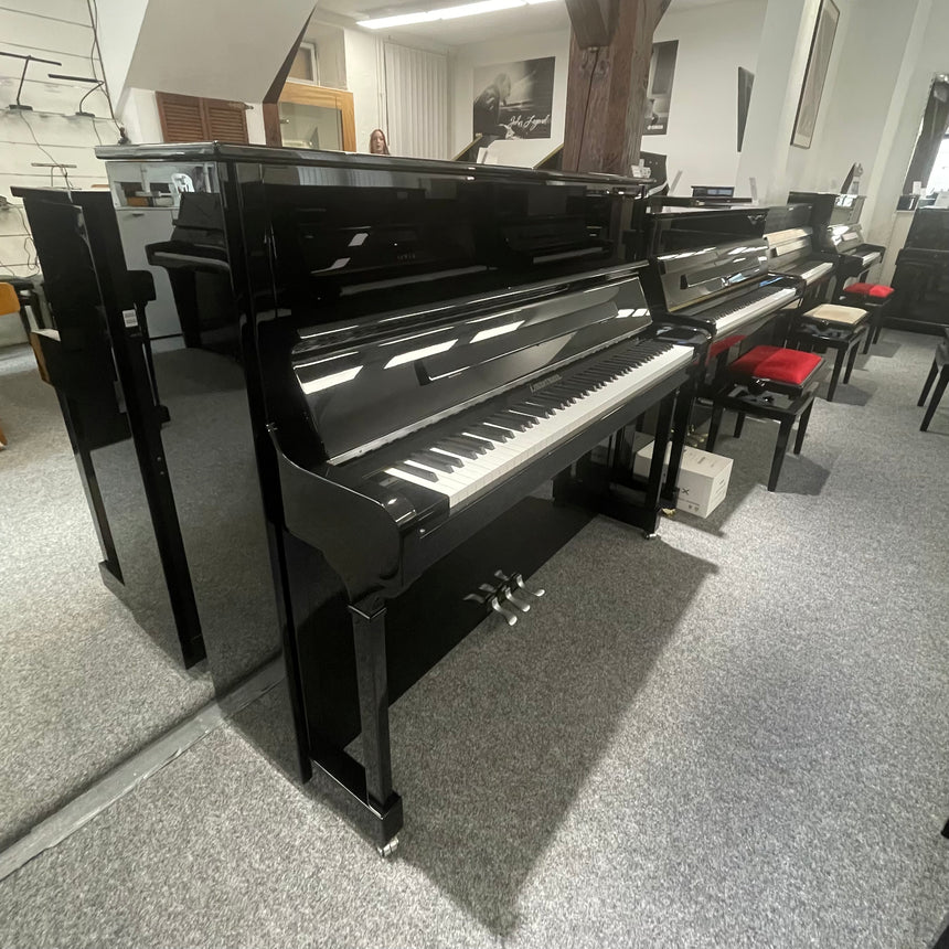 BECHSTEIN - Zimmermann Mod. Z.1 schwarz poliert / Chrom Original Made in Germany mit Renner Mechanik Bj. 2004 - Bestzustand (gebraucht)