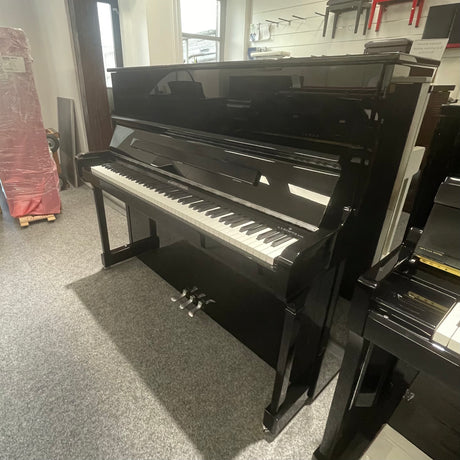 BECHSTEIN - Zimmermann Mod. Z.1 schwarz poliert / Chrom Original Made in Germany mit Renner Mechanik Bj. 2004 - Bestzustand (gebraucht)
