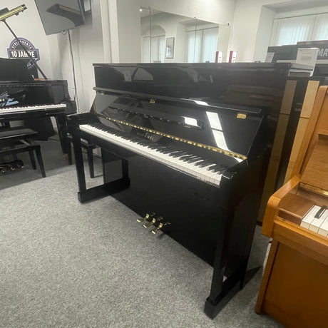 SCHIMMEL Klavier 116S mit Silent schwarz poliert Occasion Bj. 2004, sehr guter Zustand (gebraucht)