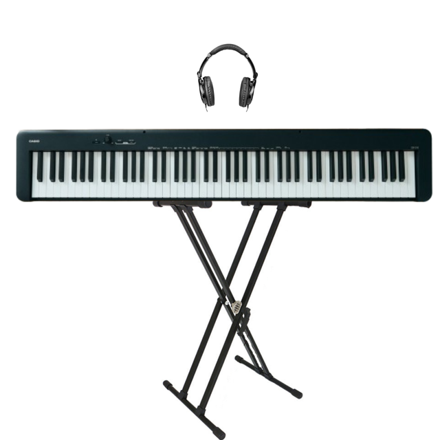 Casio CDP-S110 Schwarz Bundle mit Ständer und Kopfhörer - Musik-Ebert Gmbh