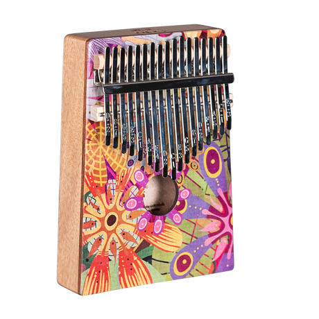 Sela Art Series Kalimba 17 Flower Power - Musik-Ebert Gmbh