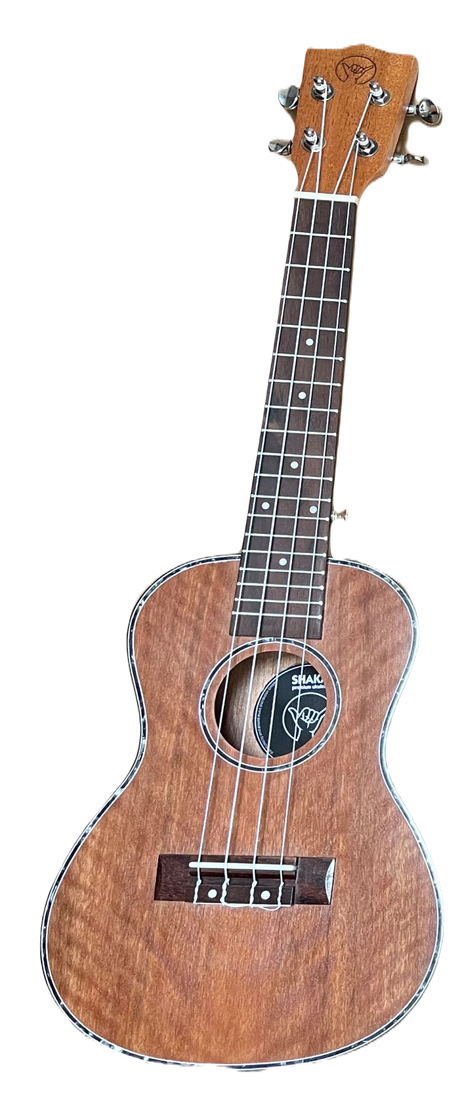 AMI Shaka Konzert Ukulele Waveseeker Mahagoni inkl. Tasche - Musik-Ebert Gmbh