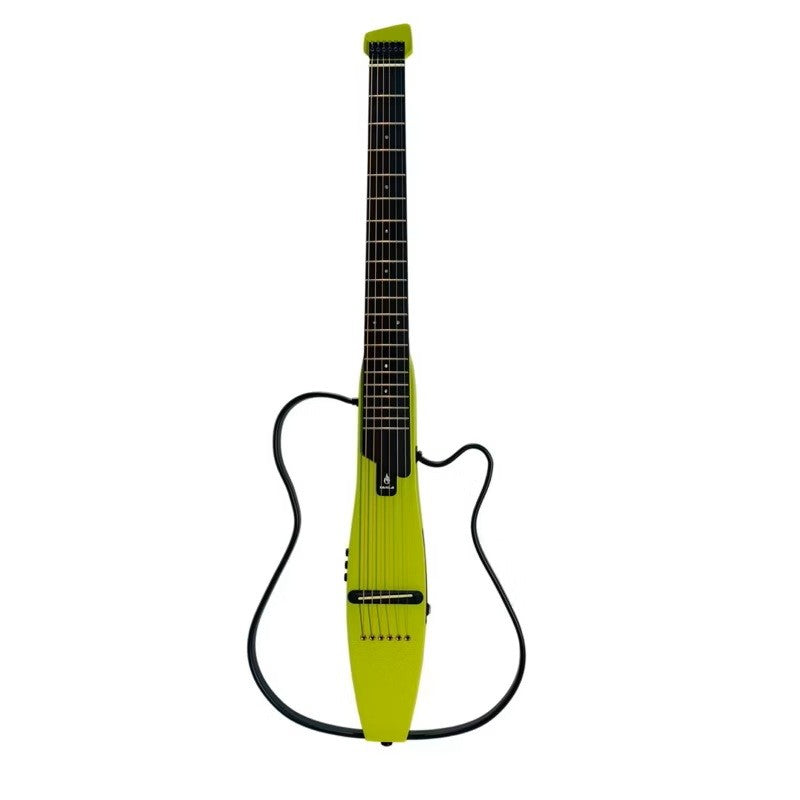 AMD Silent Guitar Western Headless, green - Musik-Ebert Gmbh