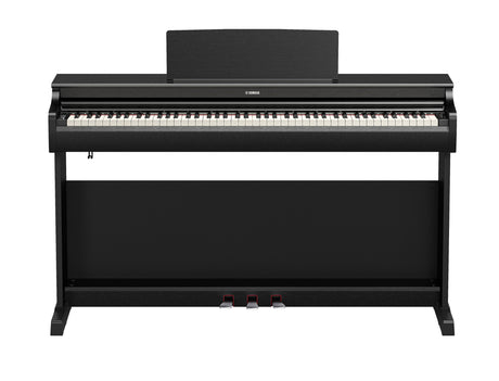 Yamaha YDP-166 Schwarz – Frontansicht