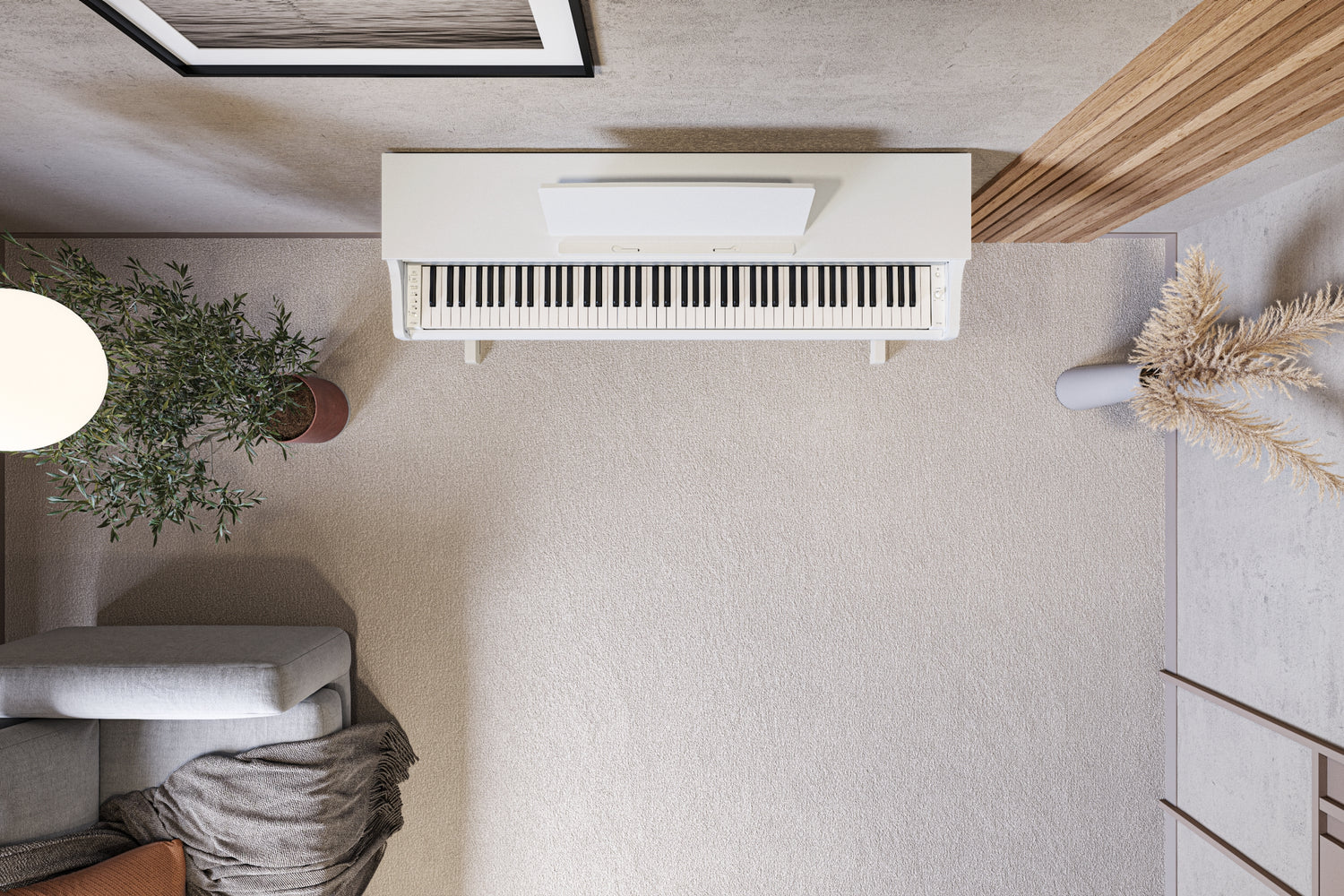 Yamaha YDP-166 Weiß – Lifestyle