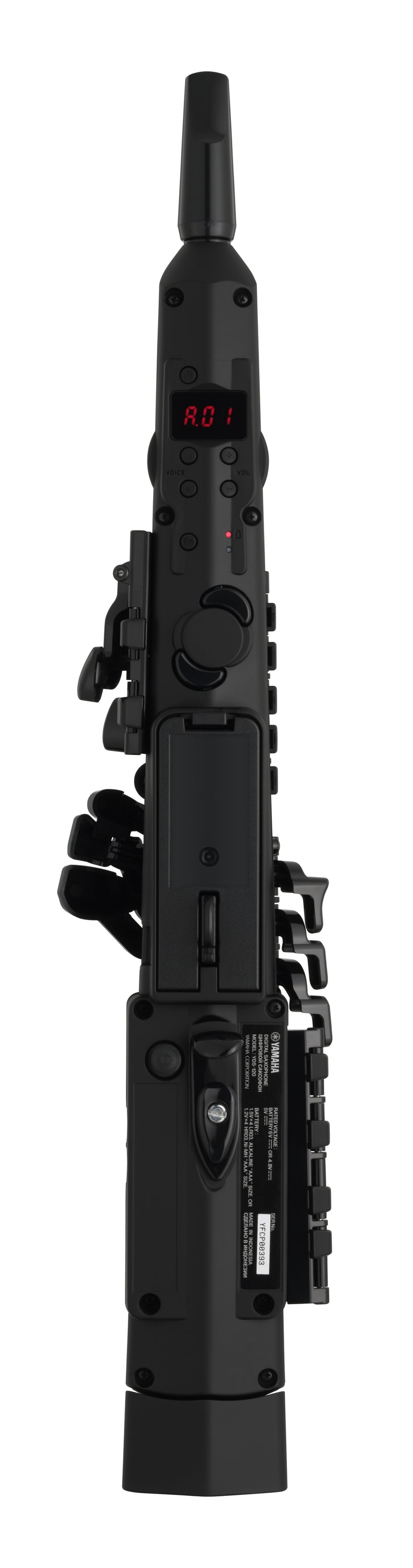 Yamaha YDS-122 Digitalsaxophon – Rückansicht