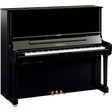Piano droit Yamaha YUS3 TA3 noir poli avec commande TransAcoustic