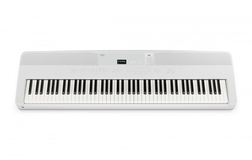 Kawai ES520 Stage-Piano in Weiß – Schrägansicht