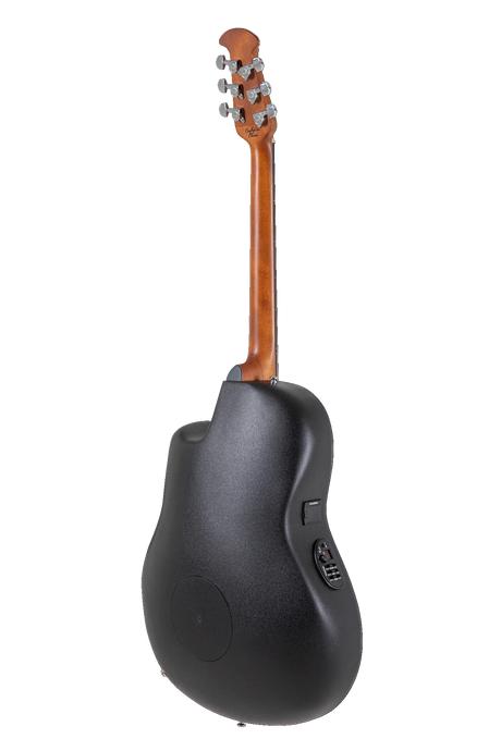 Ovation CE44-RR-G acoustic guitar in Ruby Red – rear view