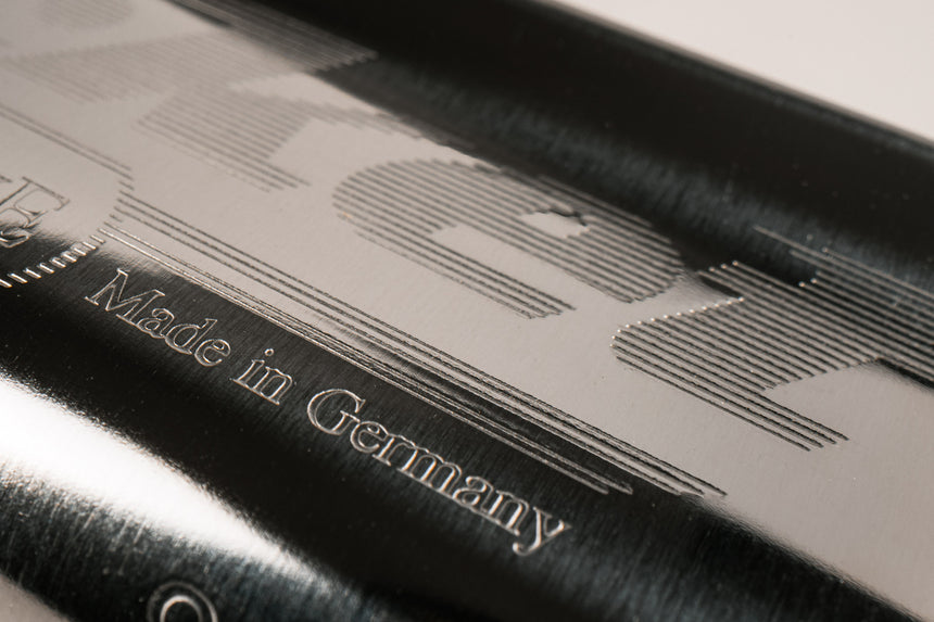 HOHNER Rocket diatonic harmonica, stainless steel covers and grey ABS comb – Rocket engraving and Made in Germany inscription