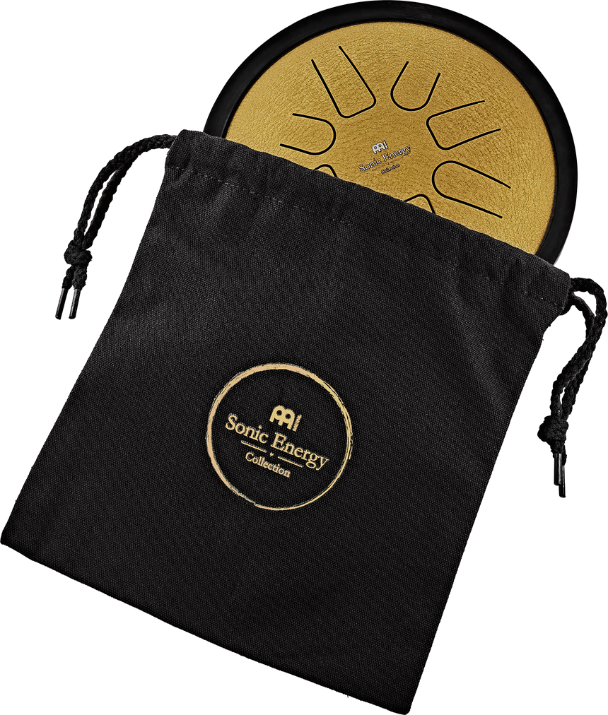 Meinl Sonic Energy SSTD3G Zungentrommel, C-Moll, Gold – In der Tragetasche