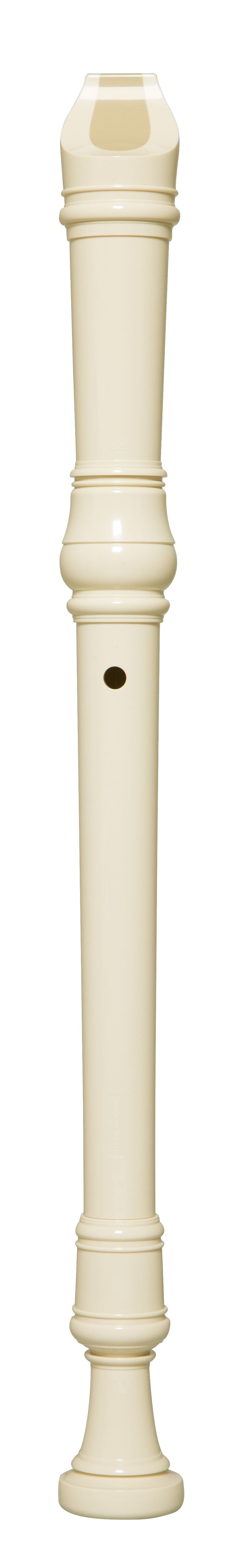 Yamaha YRA-28BIII Altblockflöte in Weiß – Rückansicht