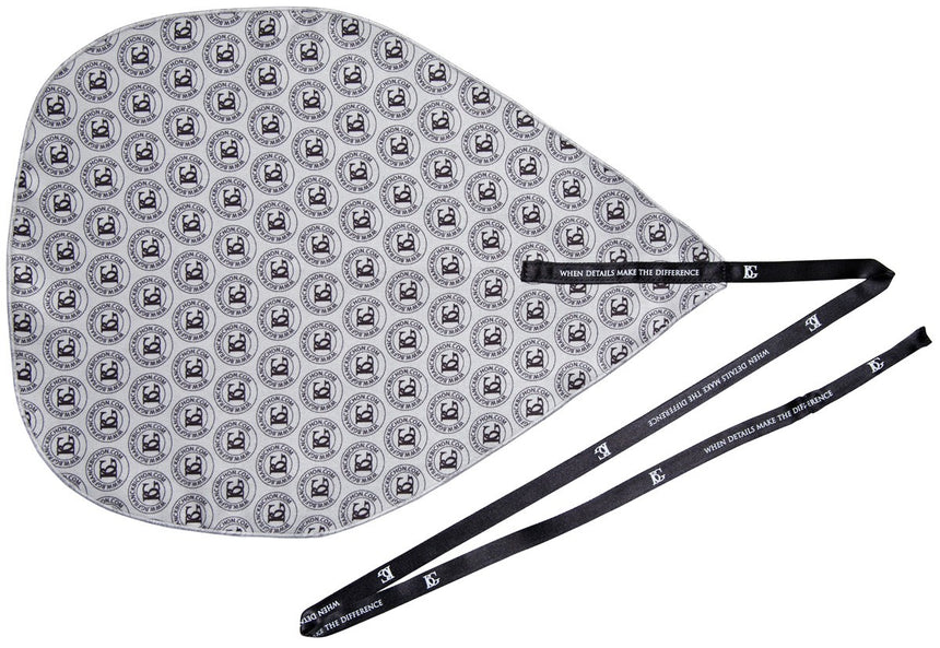 BG A32F grey flute body swab – microfiber cloth with pull-through cord