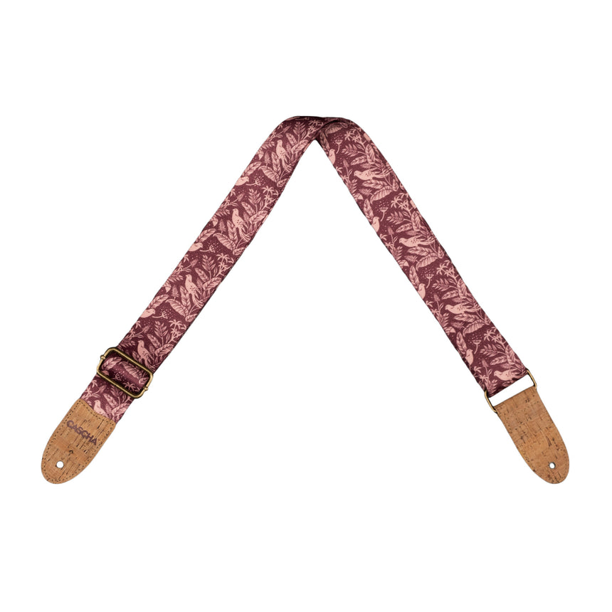 Cascha CGS-VC1, Mauve Birds – Offene Gesamtansicht in V-Form