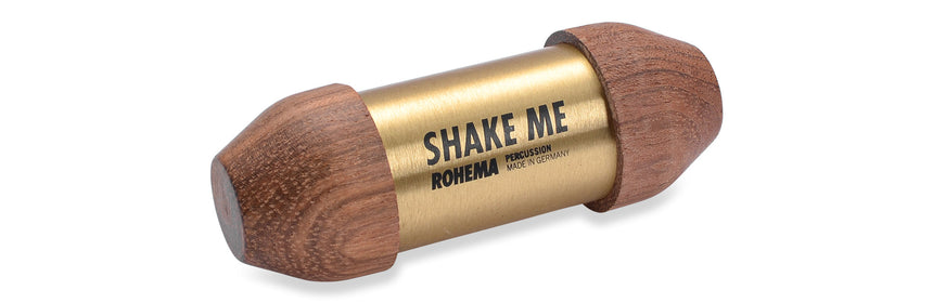 Rohema Shake Me 61626 Medium mit mittelbraunen Holzenden und Messingkörper