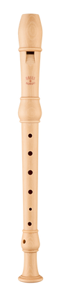 Moeck Rondo 3210 Sopranblockflöte, Ahorn natur – Gesamtansicht von vorne
