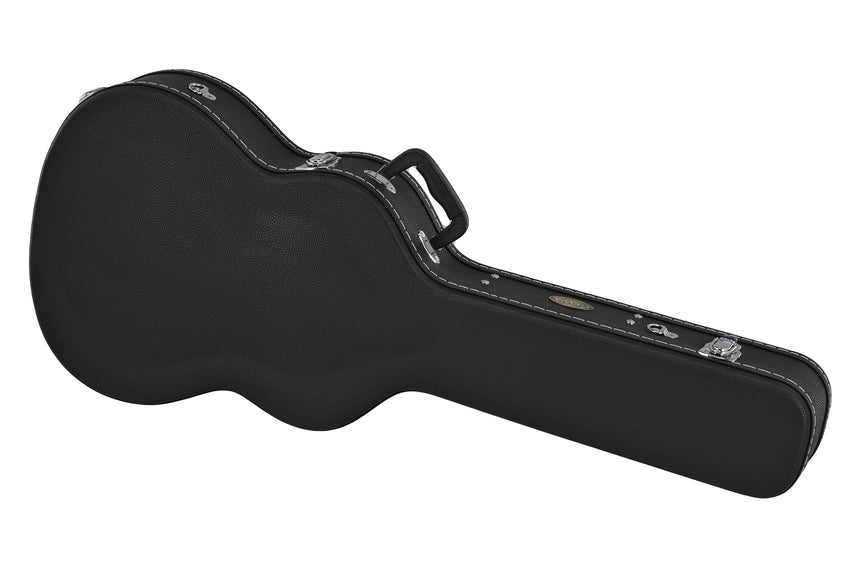 GEWA Arched Top Economy classical guitar case 523.270, black – opposite three-quarter view