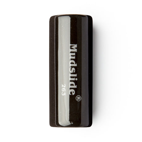Dunlop Mudslide 263 porcelain slide, medium, black – front view with model marking