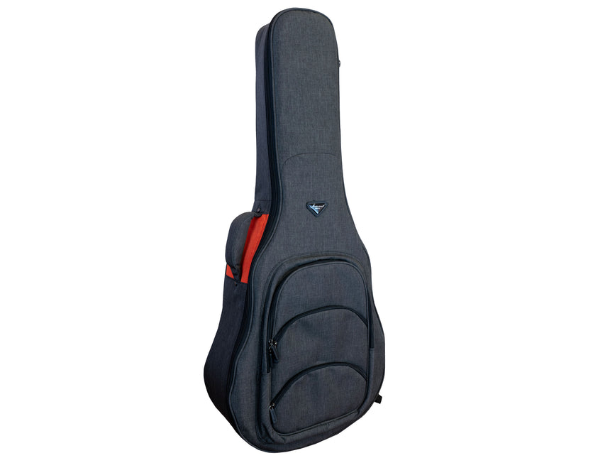 MERIDA Gigbag für Westerngitarre, Deluxe Line, Farbe: Grau