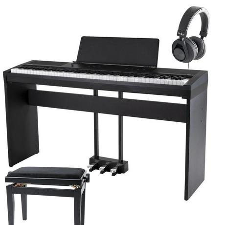 Gewa PP-3 Bundle mit Ständer, Bank und Kopfhörer - Musik-Ebert Gmbh