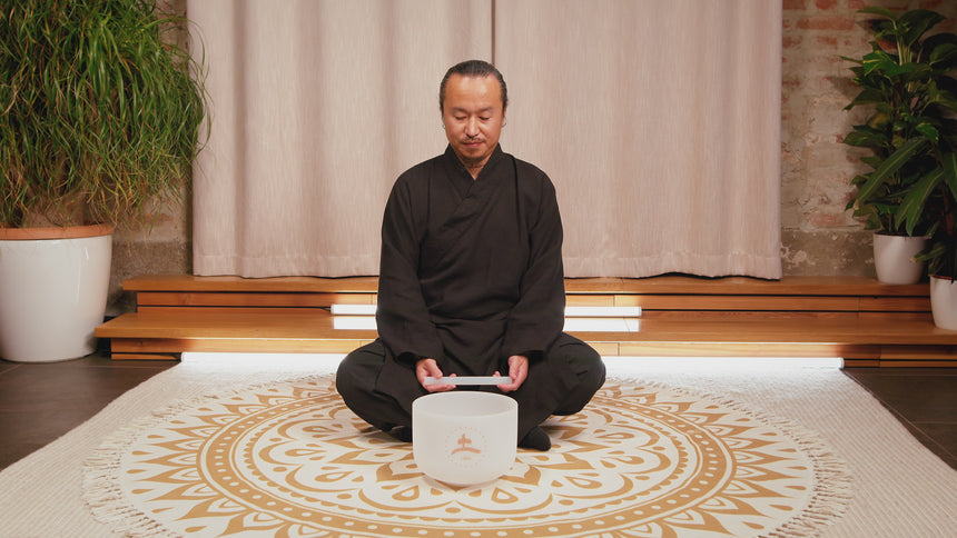 MEINL Sonic Energy 10" TCM Crystal Singing Bowl, Erde 256 Hz TCMCSB10-E