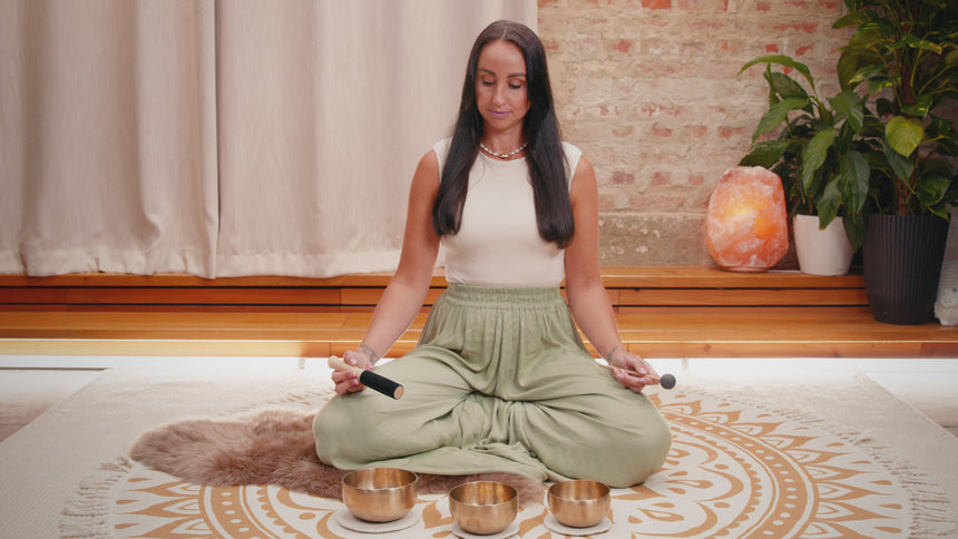 MEINL Sonic Energy Yoga Nidra Singing Bowl Set - 3 pieces 