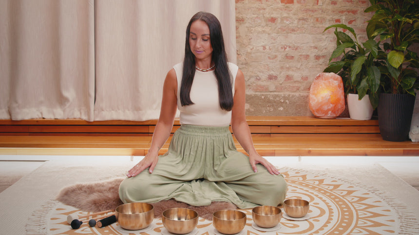MEINL Sonic Energy Yoga Nidra Singing Bowl Set - 5 pieces 