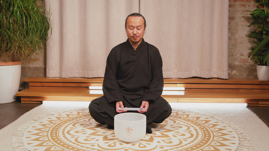 MEINL Sonic Energy 10" TCM Crystal Singing Bowl, Metall 288 Hz-M TCMCSB10-M