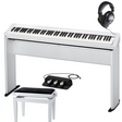 Casio PX-S1100 Weiß Deluxe Bundle mit Ständer, Pedalen, Bank und Kopfhörer - Musik-Ebert Gmbh