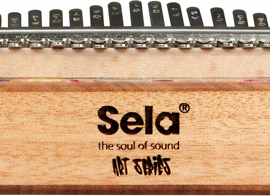 Sela Art Series Kalimba 17 Flower Power (SE 253)