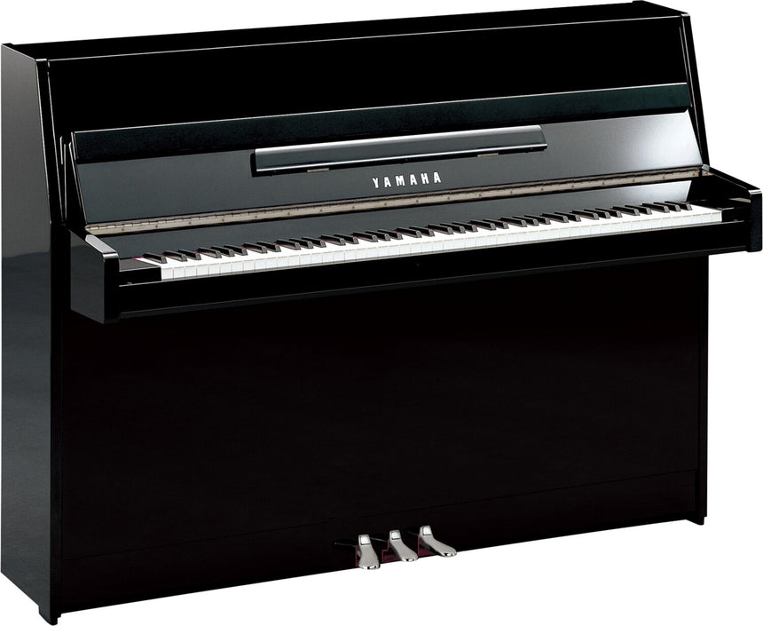Yamaha B1 Klavier schwarz poliert mit Chrom und SC3 Silent System