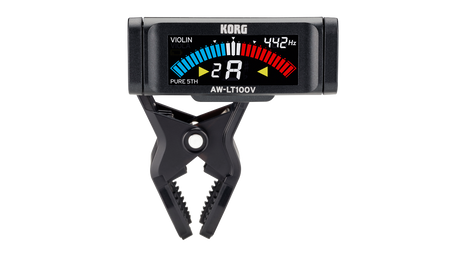Korg AW-LT100V Clip On Tuner für Violine & Viola - Musik-Ebert Gmbh