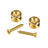 D'Addario Solid Brass End Pin Gurtknöpfe - Musik-Ebert Gmbh